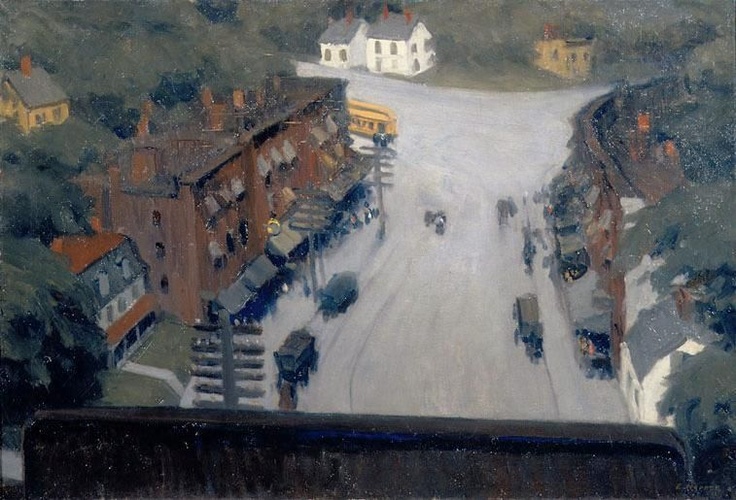 American Village | Edward Hopper