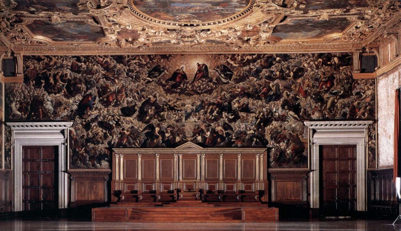 Paradiso Tintoretto Palazzo Ducale Venezia