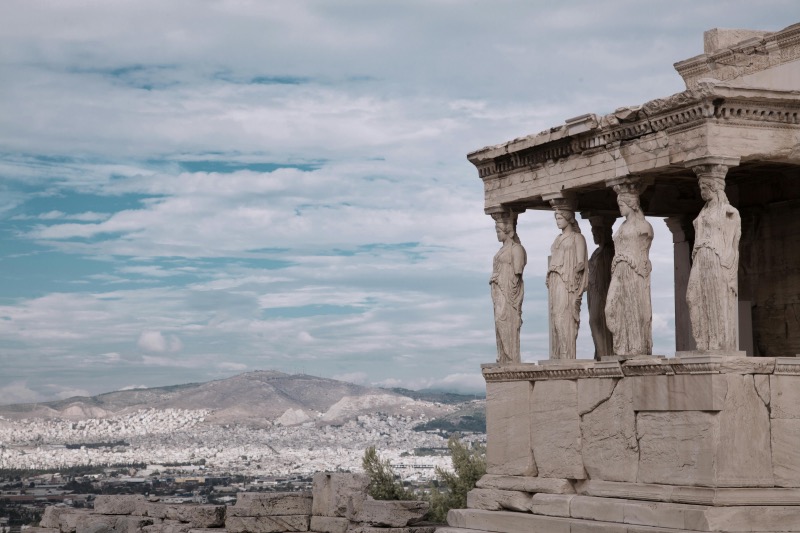 cariatidi Acropoli Atene