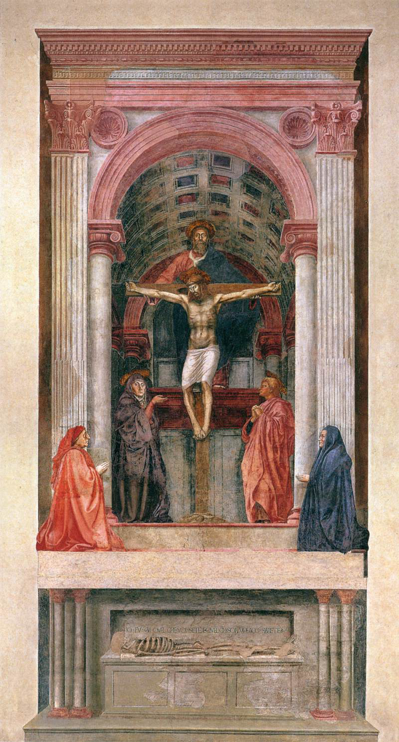 Masaccio Trinita Santa Maria Novella