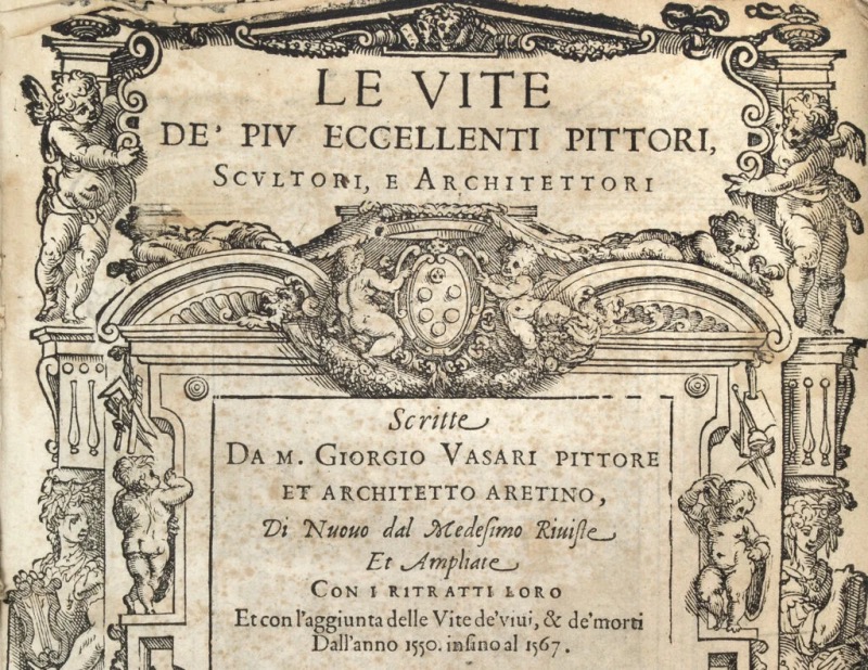 Giorgio Vasari Vite libro