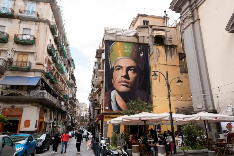 murales san gennaro Jorit Napoli